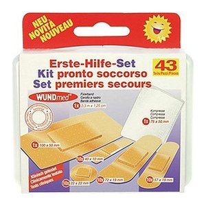 WUNDmed® Pflaster Erste-Hilfe-Set 05-008 beige, 43 St.