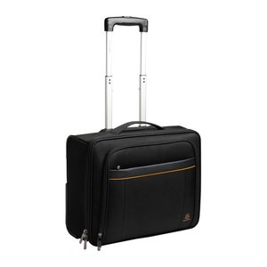 Exacompta Laptop-Trolley Eco Exactive Kunstfaser schwarz 44,0 x 20,0 x 37,0 cm