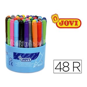 JOVI Jumbo Filzstifte farbsortiert, 48 St.