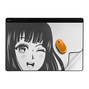 cep Schreibtischunterlage Manga schwarz/weiß Kunststoff 58,5 x 38,5 cm, 1 St.