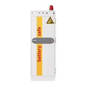 phoenix Tresor BATTERY COMMANDER PRO mit Feuerschutz signalweiß 69,0 x 71,0 x 191,0 cm