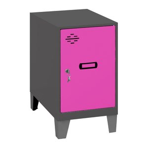 Simonrack Spind SIMONLOCKER DISM anthrazit, pink 8425437121234, 1 Schließfach 40,0 x 50,0 x 57,5 cm