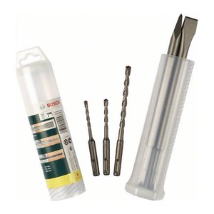 BOSCH Meißel- und Bohrer-Set SDS-plus, 5-teilig