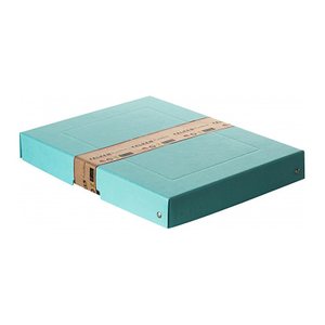 FALKEN PURE Aufbewahrungsbox 500 Blatt pastellblau 24,0 x 32,0 x 4,0 cm, 1 St.