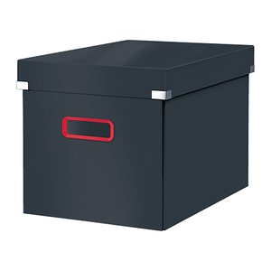 LEITZ Click & Store Cosy Aufbewahrungsbox 32,5 l grau 32,0 x 36,0 x 31,0 cm, 1 St.