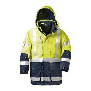 elysee® Herren Warnjacke WALLACE gelb, marine Größe 3XL