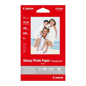 Canon Fotopapier GP-501 10,0 x 15,0 cm hochglänzend 200 g/qm 100 Blatt