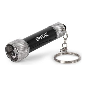 Entac Taschenlampe 5LED Schlüsselanhänger Schwarz