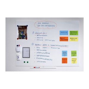 rocada Whiteboard PRO Skin 100,0 x 150,0 cm weiß spezialbeschichteter Stahl