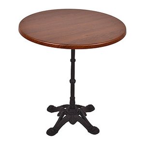 Garden Pleasure CIVETTA    Bistrotisch rund Spanplatte dunkelbraun 70,0 x 70,0 x 74,0 cm, 1 St.