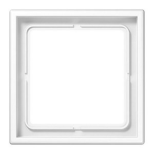 JUNG  1-fach Steckdosenrahmen LS 981 WW weiß 8,1 x 8,1 cm, 1 St.