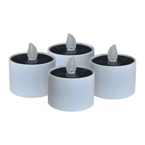 RealPower LED- Solar Teelicht STL-4, 4 Stück