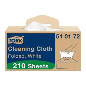 TORK trockene Reinigungstücher Premium W7 1-lagig weiß, 210 Tücher
