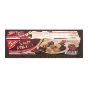 GUT&GÜNSTIG Schoko-Röllchen Zartbitter Kekse 125,0 g, 1 St.