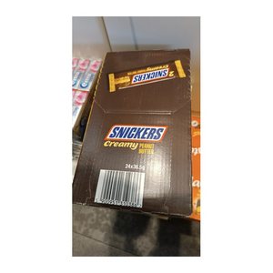 SNICKERS Creamy Peanut Butter Schokoriegel 24 Riegel, 24 St.