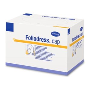 HARTMANN unisex OP-Hauben Foliodress® Cap Comfort Form Plus grün Einheitsgröße 60 St.