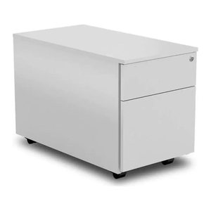 Kerkmann Rollcontainer lichtgrau 2 Auszüge 42,0 x 80,0 x 54,0 cm
