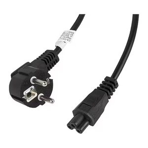 LANBERG Netzkabel CEE 7/7 90°->IEC 320 C5(MICKEY) 3,0m VDE