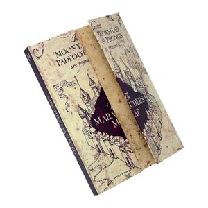 BlueSky Notizbuch Harry Potter - Karte des Rumtreibers DIN A5 liniert, mehrfarbig Hardcover 80 Seiten, 1 St.