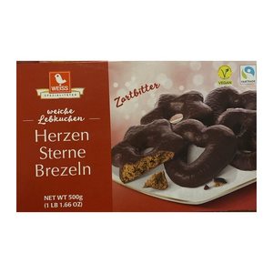 WEISS Lebkuchen Zartbitter 500,0 g, 1 St.