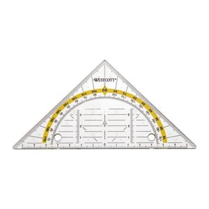 WESTCOTT Geometrie-Dreieck 14,0 cm