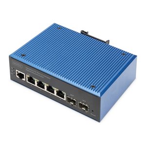 DIGITUS Switch 4+2 -Port L2 managed Gigabit Ethernet