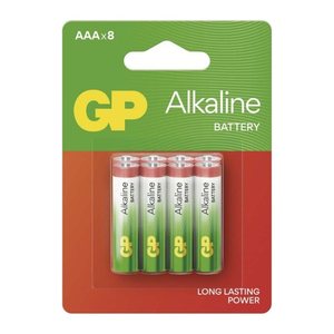 GP Batterien Long Lasting Power Alkaline Micro AAA 1,5 V, 8 St.