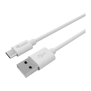 Equip Kabel USB-A->C2.0 3A St/St 0.30m weiß