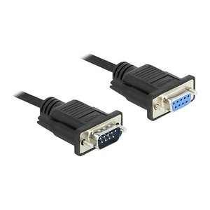 DELOCK Seriell Kabel RS-232 D-Sub9 Stecker < Schmale BU 5m