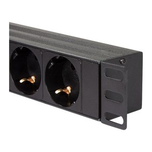Logilink Steckdosenleiste 8-fach CEE7/3+2 USB, mit Ü-Schutz
