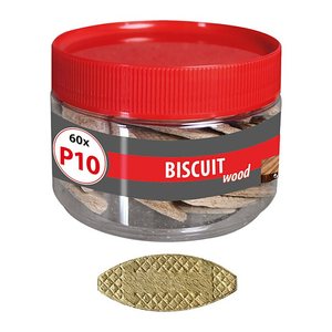 TOX BISCUIT WOOD P10 015260241 Flachdübel, 60 St.