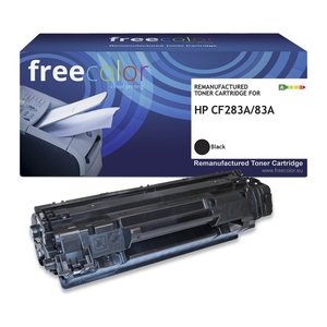 Freecolor Toner HP 83A (CF283A) black 3000 Seiten remanufactured