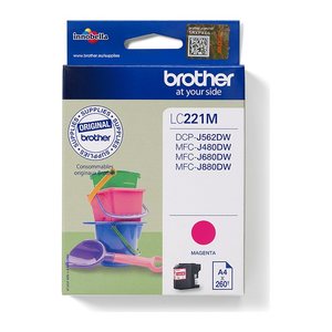 brother LC-221M magenta Druckerpatrone