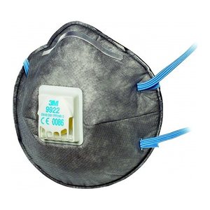 3M Atemschutzmasken Cool Flow™ 9922 FFP2 NR D DIN EN 149:2001+A1:2009, 2 St.