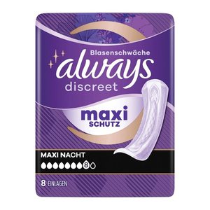 always Inkontinenzeinlagen discreet Extra Sicher Ultimate Nacht, 8 St.