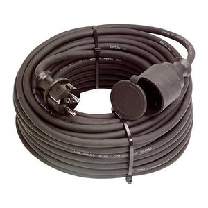 as-Schwabe Baustellen Verlängerungskabel schwarz