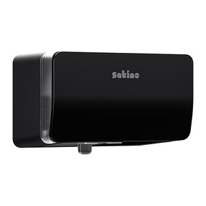 Satino Toilettenpapierspender HYGINITY MT1 System 333427 schwarz Kunststoff, 1 St.