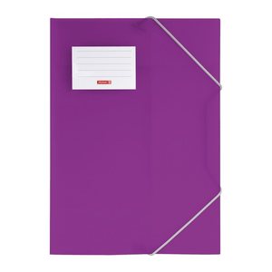 BRUNNEN Sammelmappe FACT!pp DIN A4 purple transparent, 1 St.