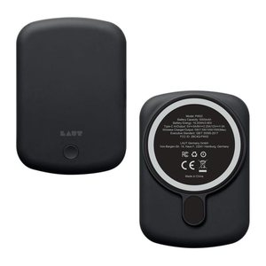 LAUT POWER CHARGE HANDY Black Powerbank,comp. with MagSafe
