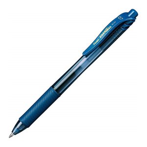 Pentel ENERGEL BL107 Gelschreiber blau/transparent 0,35 mm, Schreibfarbe: blau, 1 St.
