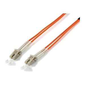 Equip Patchkabel LC->LC 1.00m Multimode Duplex OM1 orange Polybeutel