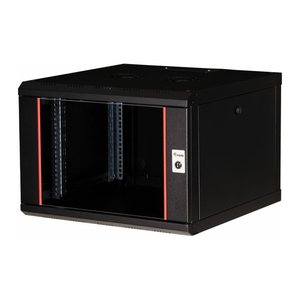 Equip 19" Netzwerkschrank Glastür PM 600x600mm 7HE schwarz
