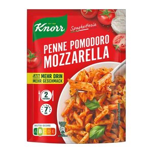 Knorr® Spaghetteria Penne Pomodoro Mozzarella Fertiggericht 1x 2 Portionen, 1 St.