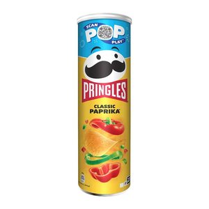 Pringles Classic Paprika Chips 185,0 g, 1 St.