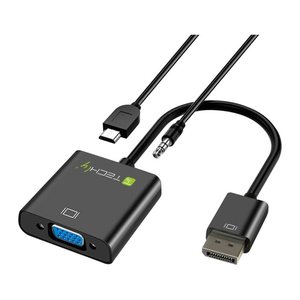 Techly HDMI zu VGA Konverter mit Audio und Micro-USB