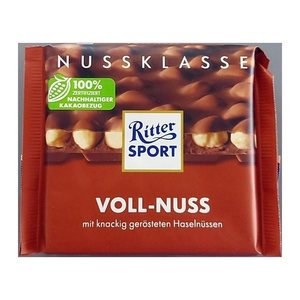 Ritter SPORT Voll-Nuss Schokolade 100,0 g, 1 St.