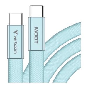 Verbatim USB-C auf USB-C Kabel 100W 120cm Blau
