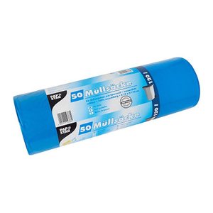 STARPAK Müllbeutel 120,0 l blau 45,0 µm, 50 St.