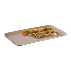 APS Tablett Nero GN 1/1 beige rechteckig 53,0 x 32,5 cm, 1 St.