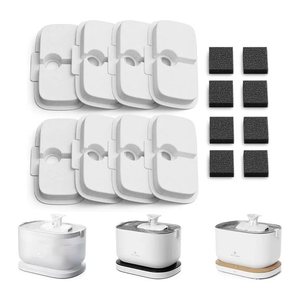 PETLIBRO DOCKSTREAM REPLACEMENT FILTER (8 PACKS) - WHITE